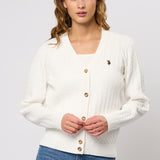 Gill Cable Knit Cardigan