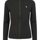 Kira Full-Zip Workout Blouse