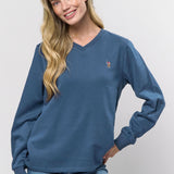 Macy V-neck Sweatshirt