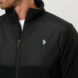 Bent fleece jacket