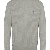 UMRomeo Half-zip Cable Knit
