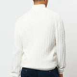 UMRomeo Half-zip Cable Knit
