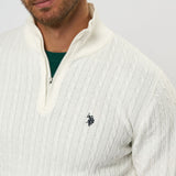Romeo Half-zip Cable Knit