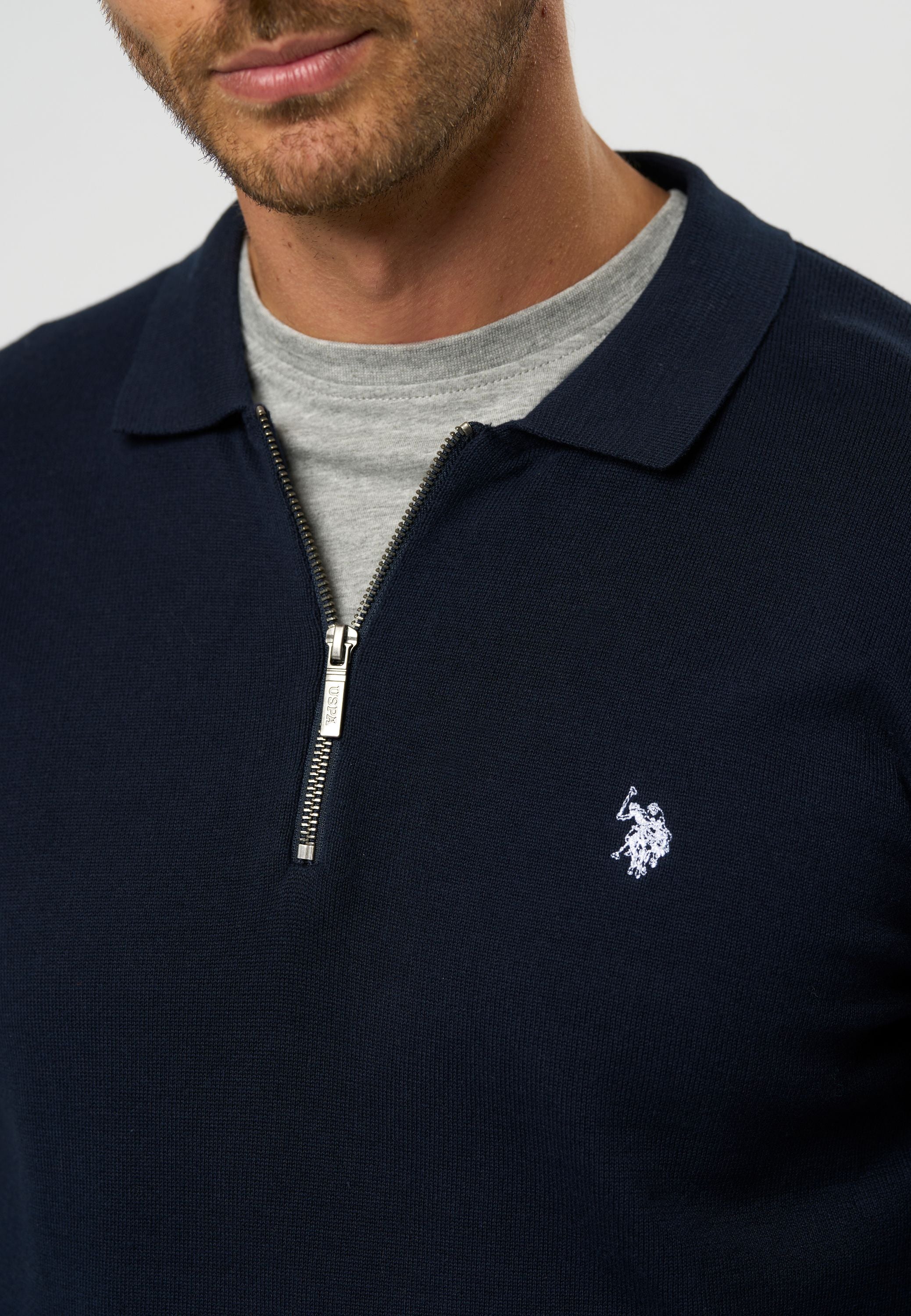 UMDave Half-zip Knit
