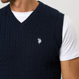 Samuel Cable Knit Vest