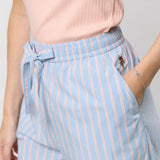 UWMira Pull Up Striped Pants