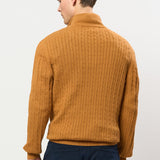 UMRomeo Half-zip Cable Knit