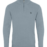 Romeo Half-zip Cable Knit