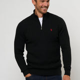 Romeo Half-zip Cable Knit