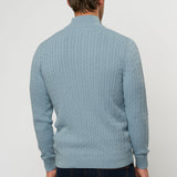 Romeo Half-zip Cable Knit